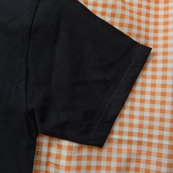 Stone Island Black Printed Short-Sleeve T-Shirt - Picture 4 of 7